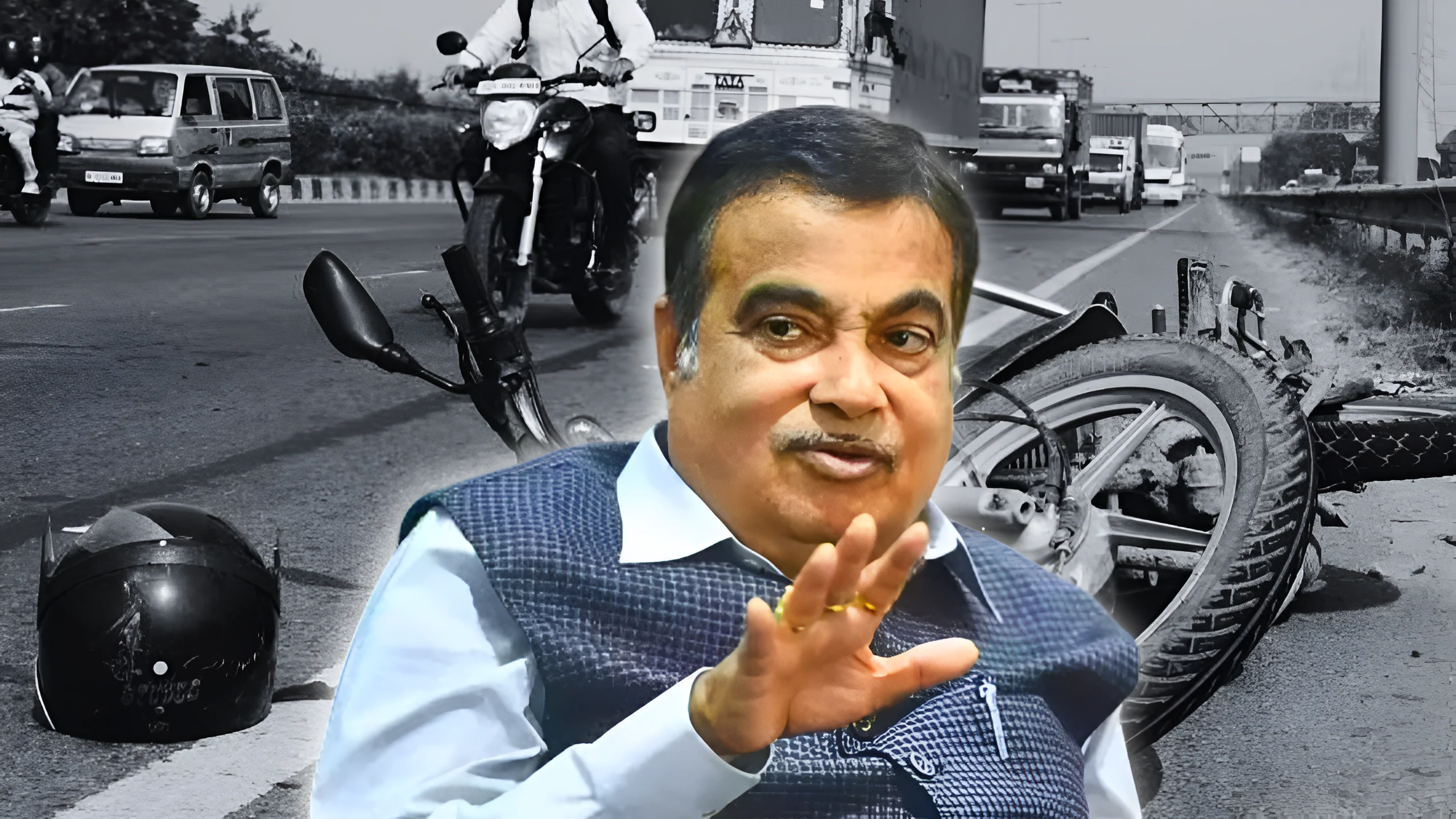 সাহায্য করলে ‘রক্ষক’ সম্মান, সঙ্গে মিলবে ২৫ হাজার টাকা, গড়করির বড় ঘোষণা!