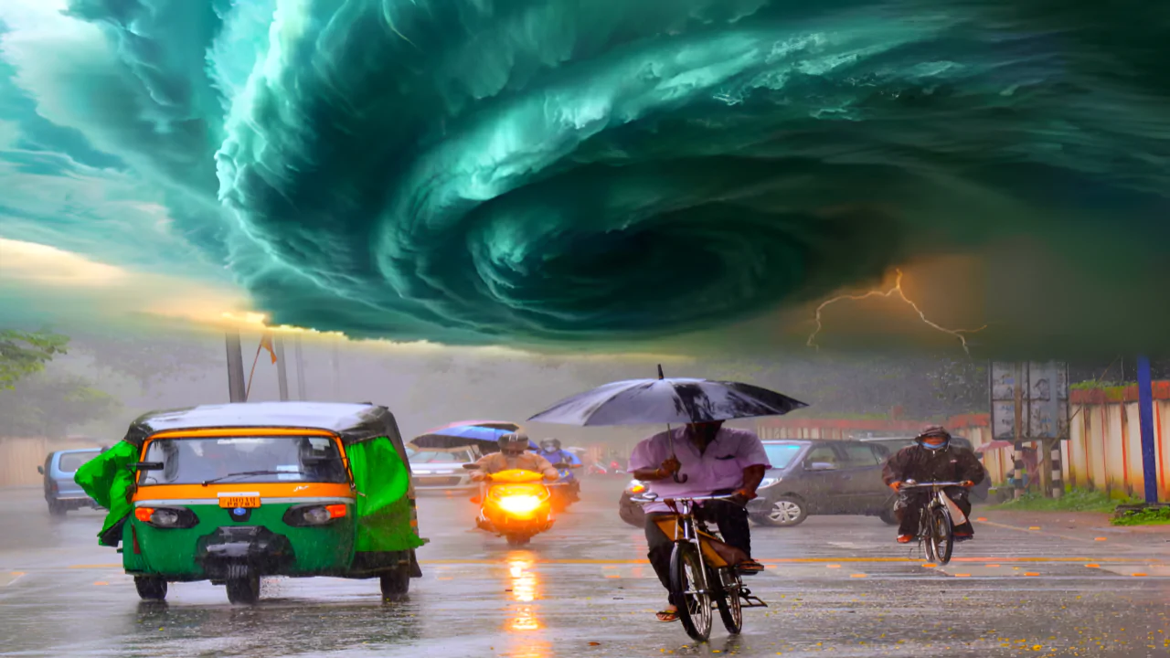 জোড়া ঘূর্ণাবর্ত! রাজ্যে তাপপ্রবাহ ও বৃষ্টির ডাবল হুমকি