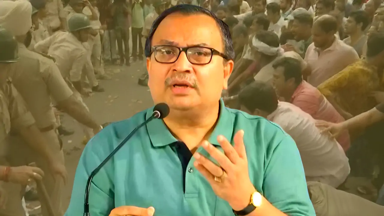 ‘উদ্দেশ্য কি শুধু প্রতিবাদ, না অন্য কিছু?’ বিকাশ ভবনের সামনে যা ঘটল, তা নিয়ে বিস্ফোরক কুণাল ঘোষ