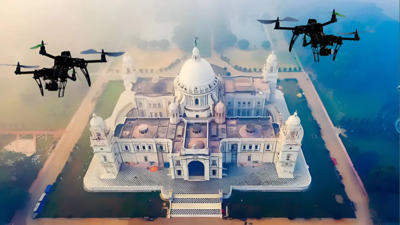 এবার কি টার্গেট কলকাতা? কলকাতার আকাশে ঘুরছে অজানা ড্রোন! আতঙ্কে গোটা শহ