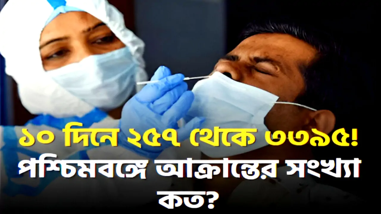 ১০ দিনে ২৫৭ থেকে ৩৩৯৫! পশ্চিমবঙ্গে আক্রান্তের সংখ্যা কত? সংখ্যাটা চমকে দেবে আপনাকে