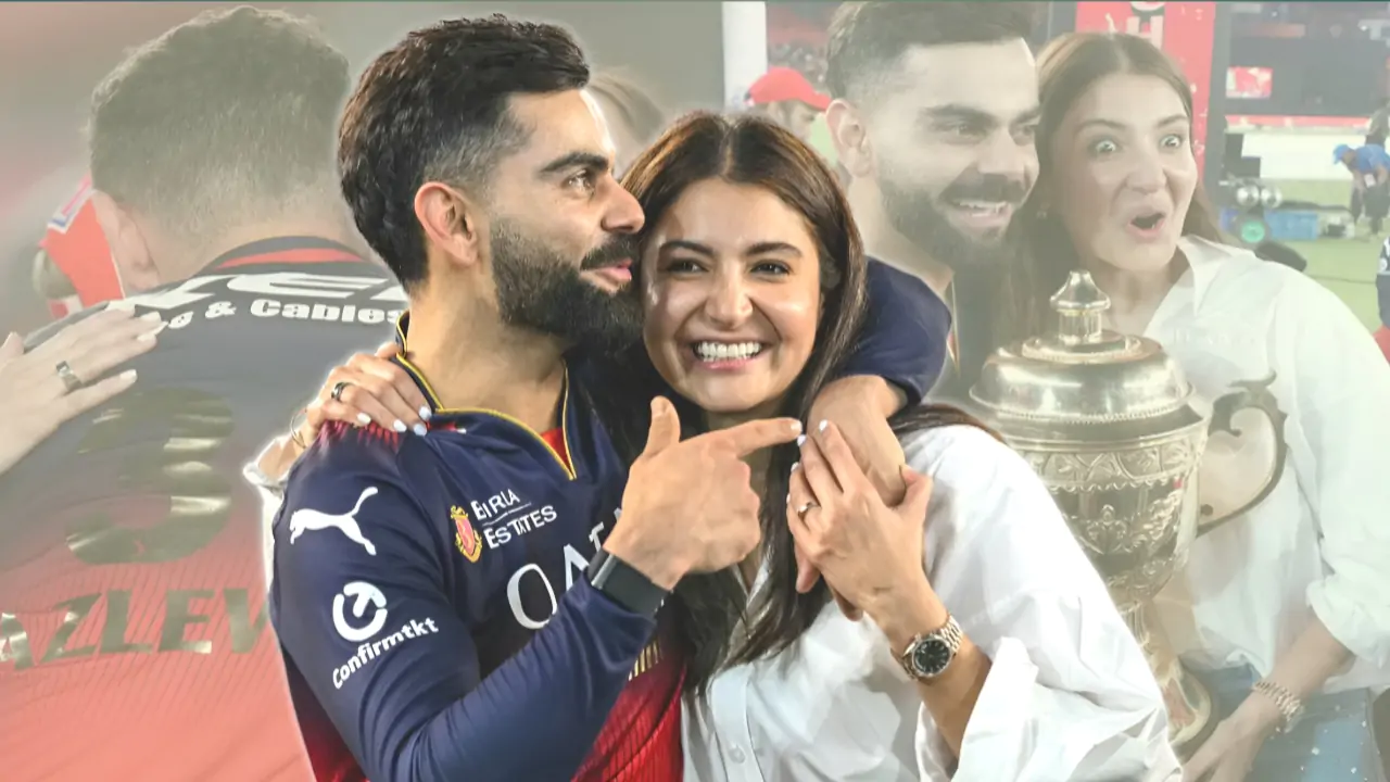 IPL: বিরাটের জয়ের আসল নায়ক অনুষ্কা? স্টেডিয়ামে যা করলেন, চোখে জল এনেছে কোটি ভক্তের