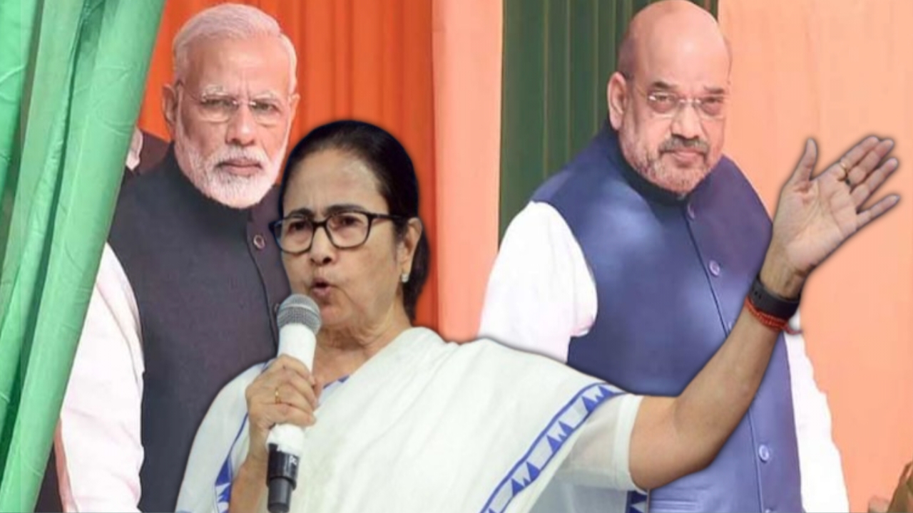 Indian Politics : দেশের আসল প্রধানমন্ত্রী কে? মোদী-শাহ জুটিকে আক্রমণ মমতার