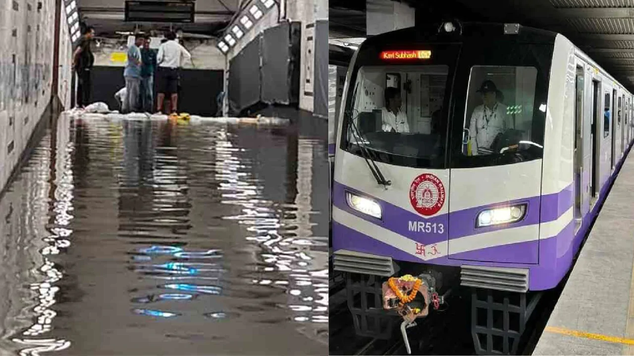অফিস টাইমে ভোগান্তি! টানা বৃষ্টিতে কলকাতার এই মেট্রো স্টেশন থেকে বন্ধ করা হলো পরিষেবা
