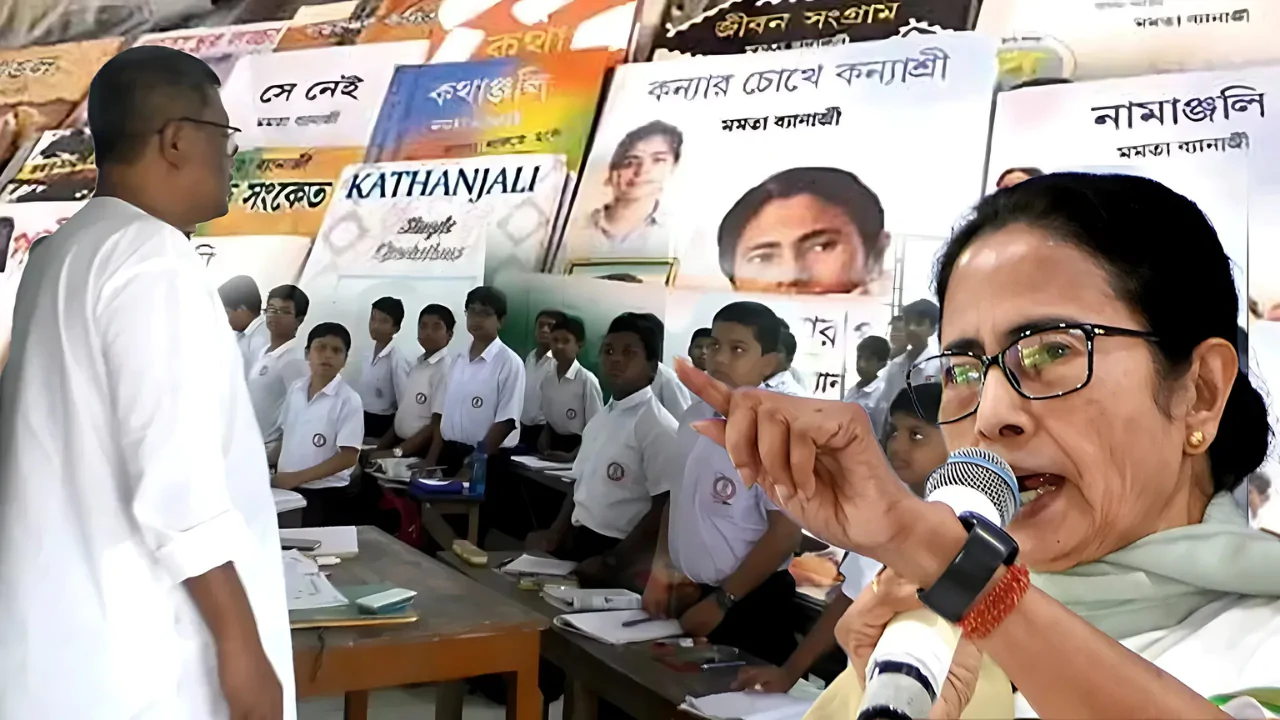 স্কুল লাইব্রেরিতে এবার মুখ্যমন্ত্রীর লেখা বই! বিতর্কে শিক্ষা দফতরের সিদ্ধান্ত