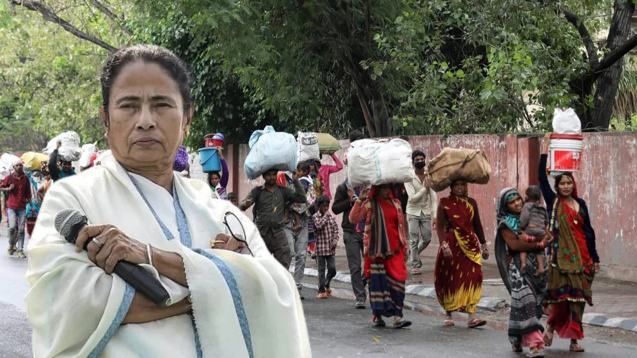 বাংলার শ্রমিকরা বাংলাদেশি? তীব্র প্রতিবাদ মুখ্যমন্ত্রীর